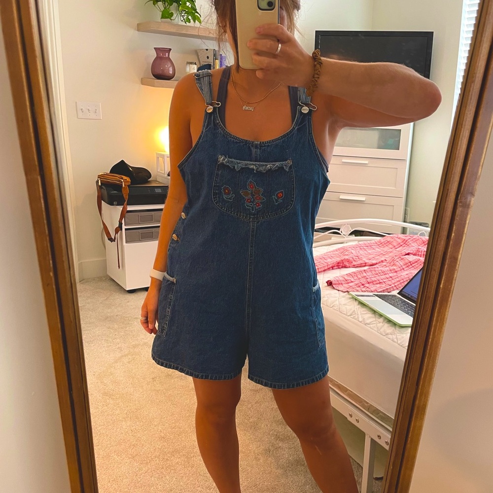 Vintage Overall Shorts
